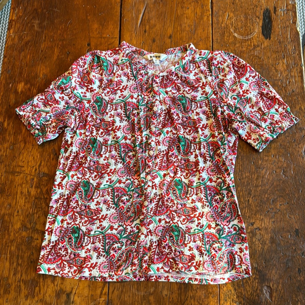 Boden cotton top size US 8
